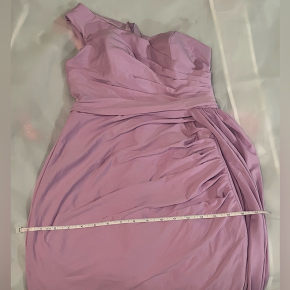 Hebeos Women's One-Shoulder Sleeveless Dress Lavender S - Picture 16 of 16